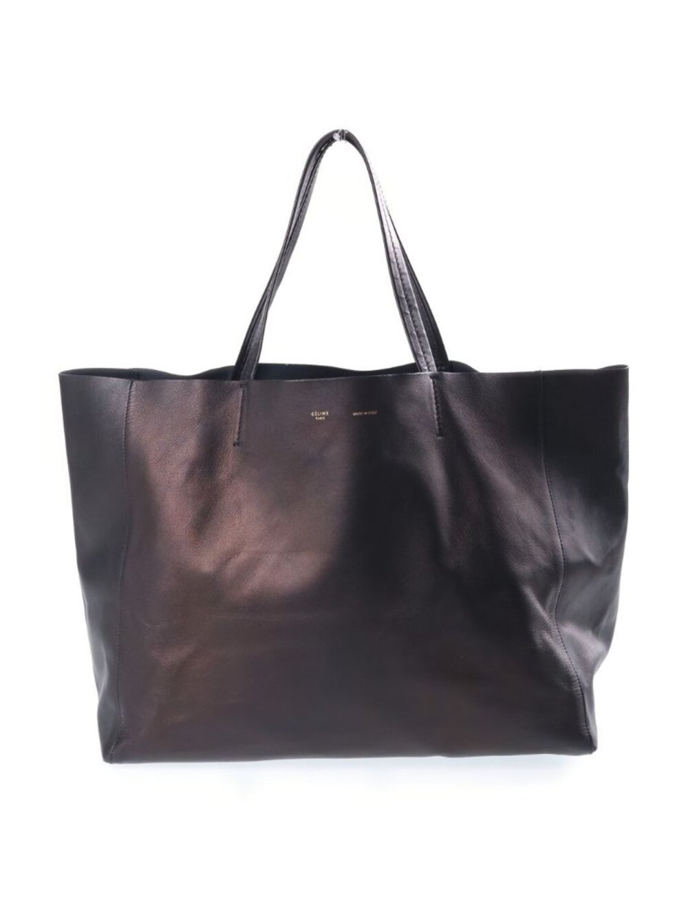 Celine Horizontalkava Tote Bag Horizontal Cabas Black